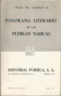 Panorama literario de los pueblos nahuas