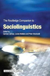 Image of The Routledge companion to sociolinguistics