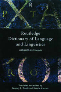 Image of Routledge dictionary of language and linguistics