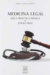Image of Medicina legal : mala práctica médica y juicio oral