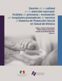 Image of Gestión de la calidad en la atención neonatal : análisis de procesos y evaluación en hospitales prestadores de servicio al Sistema de Protección Social en Salud de México