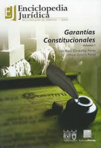 Image of Garantías constitucionales , vol. I