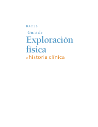 Image of BATES Guía de Exploración Física E Historia Clínica